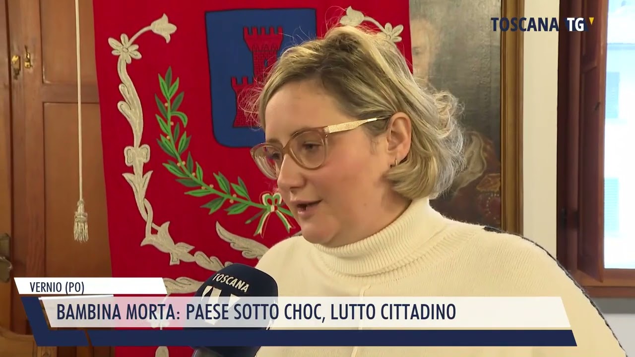 2026-02-23 VERNIO (PO) - BAMBINA MORTA, PAESE SOTTO CHOC, LUTTO CITTADINO