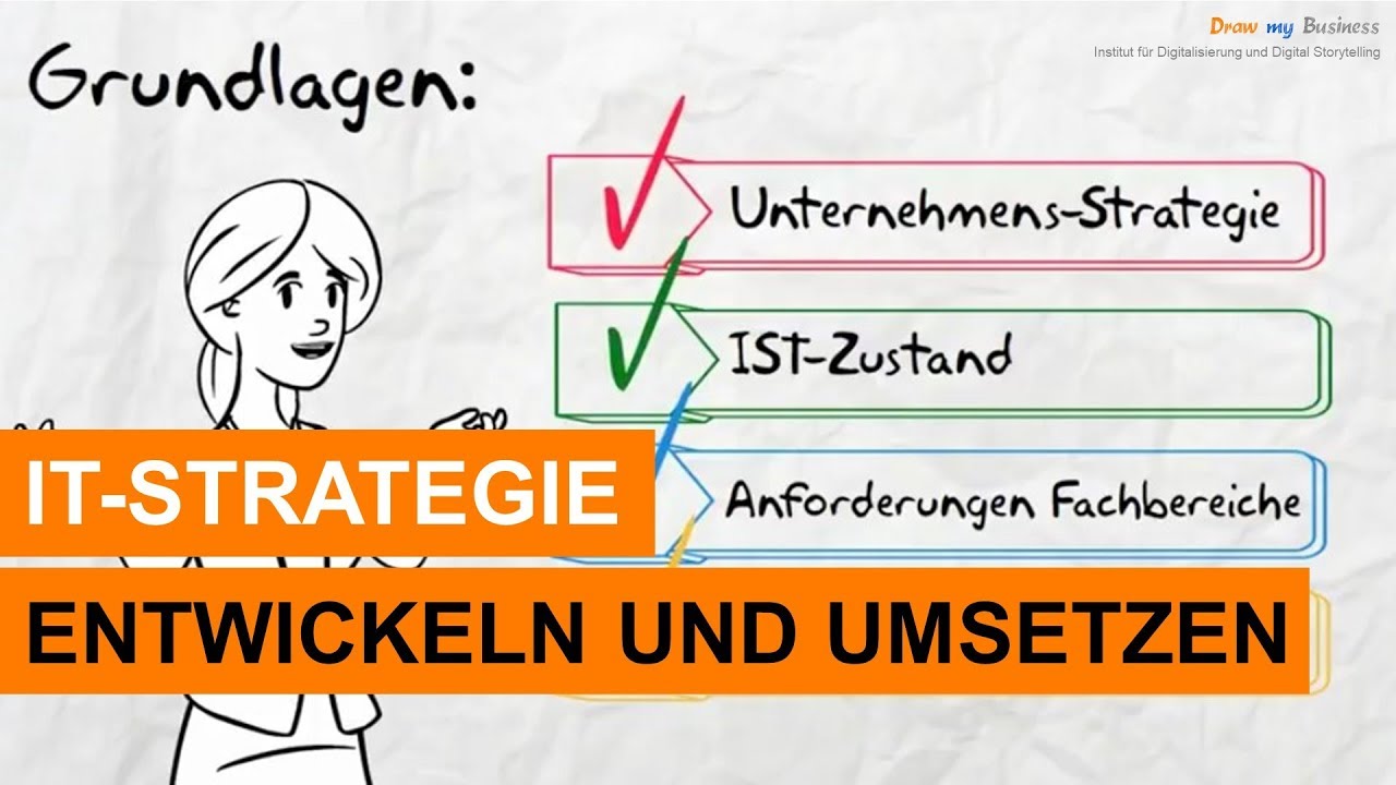 IT-Strategie / Strategisches IT-Management: IT-Strategien entwickeln und umsetzen | Einfach erkl&auml;rt!