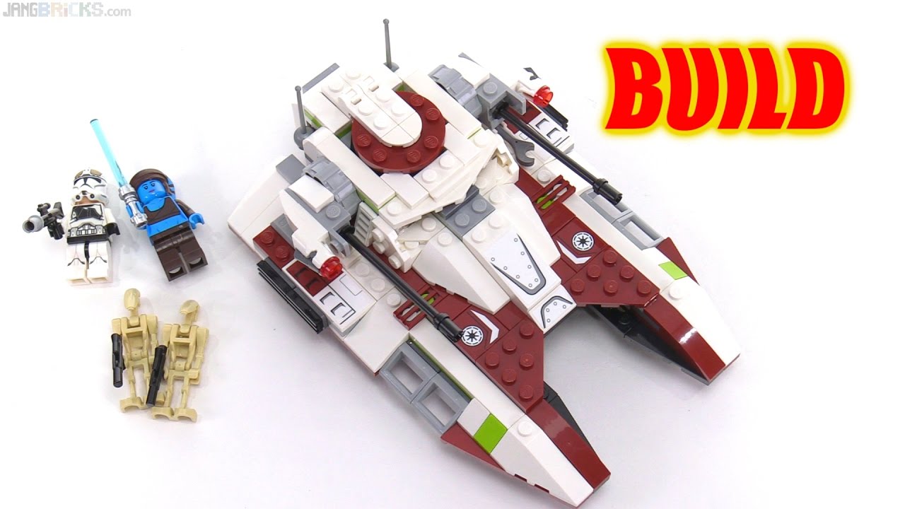 Time lapse ⏩ LEGO Star Wars Republic Fighter Tank 75182