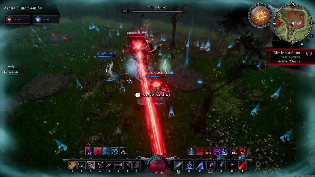 Wolfy, Grim vs Bromelda, Victoire - 5 Rounds Fight 5