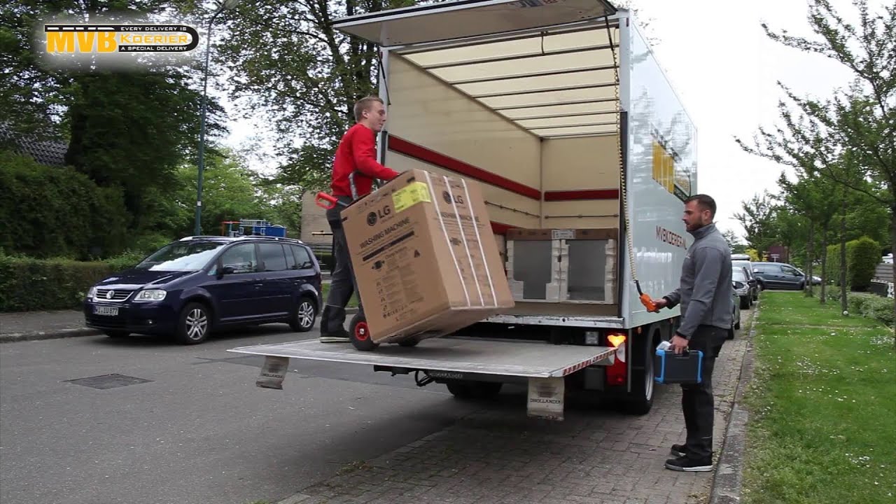 MVB Koerier, goed in witgoed bezorging