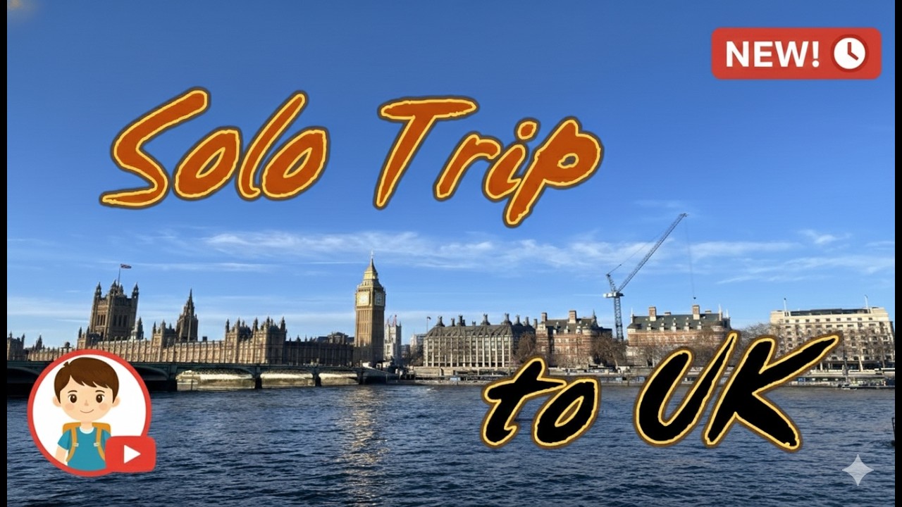 UK Solo Trip 2026 - මගේ London Solo Journey එක