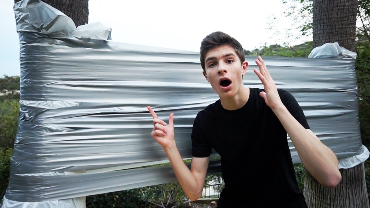 100 LAYERS OF DUCT TAPE (ALMOST DEATH)