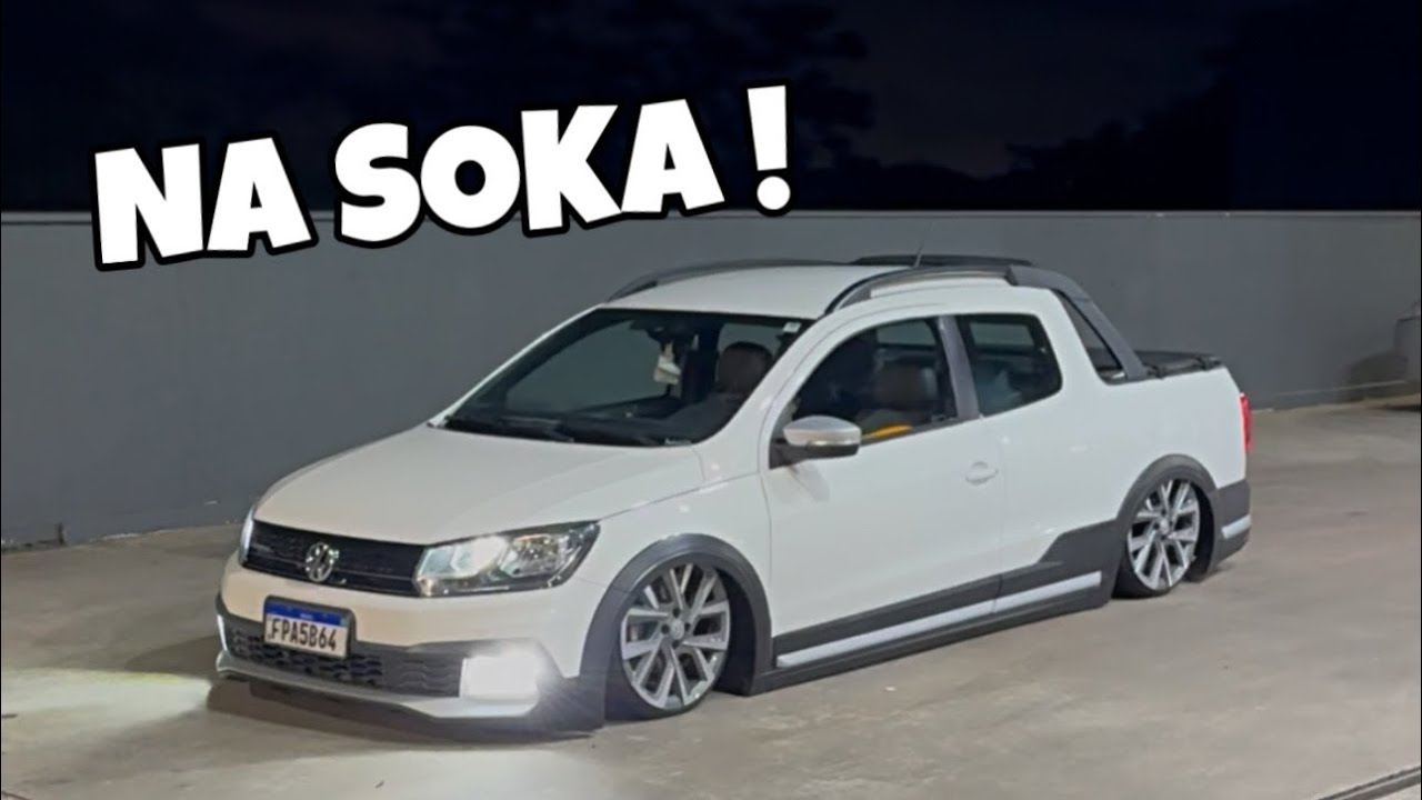 TROCOU O CIVIC NA SAVEIRO CROSS G7 REBAIXADA 