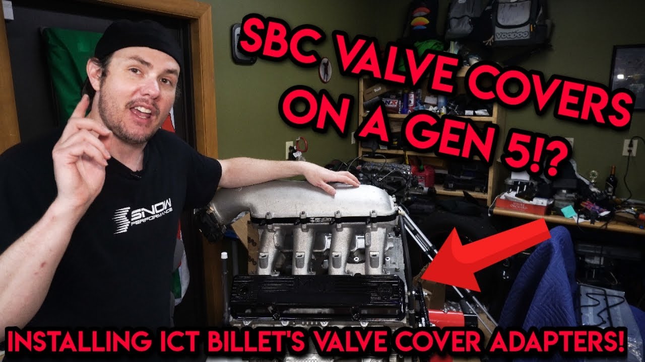 ICT Billet's Valve Cover Adapters Give Our L83 That Old School SBC Look!