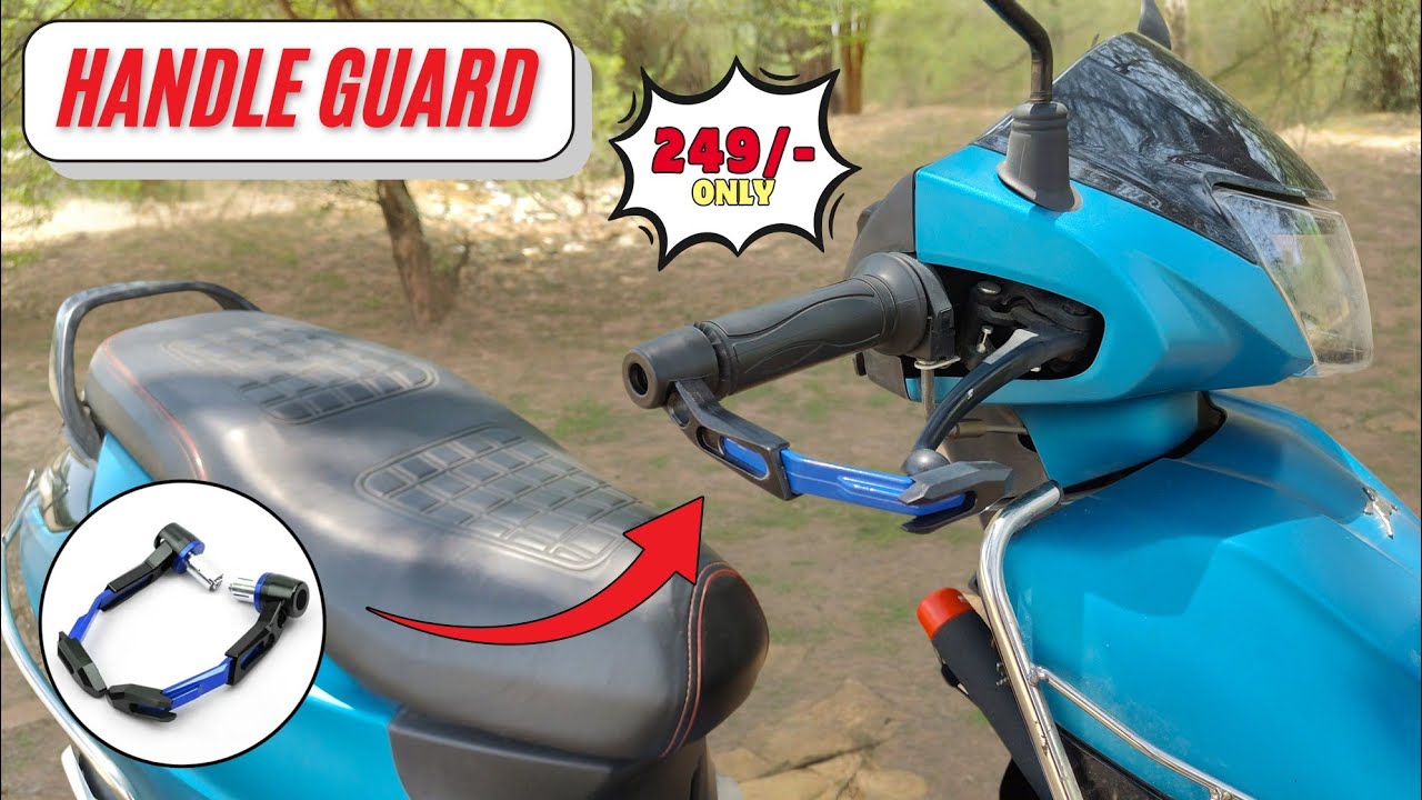 I Added a ₹250 Handle Guard to My Jupiter 110 — INSANE Upgrade!