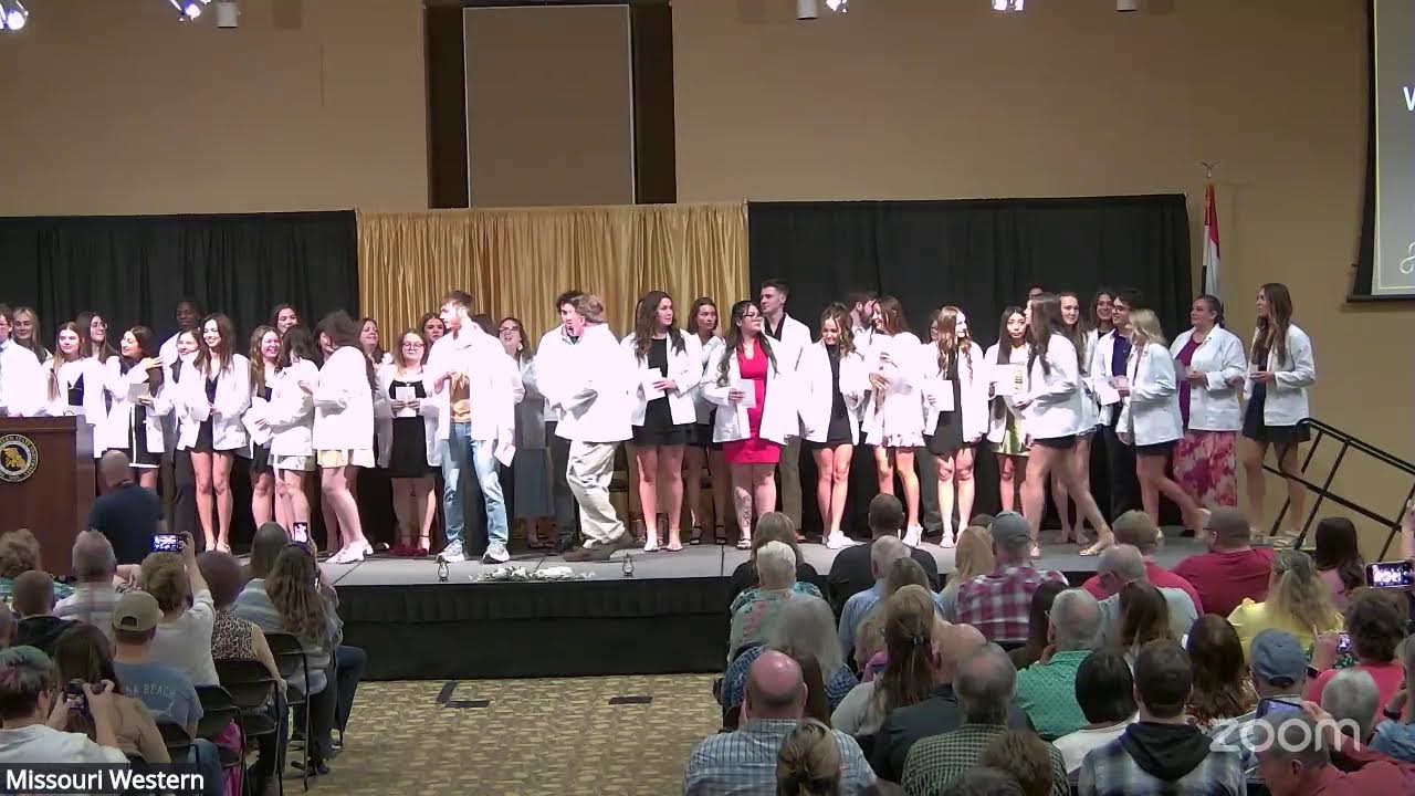 MWSU Nurse's White Coat Ceremony for Spring 2025