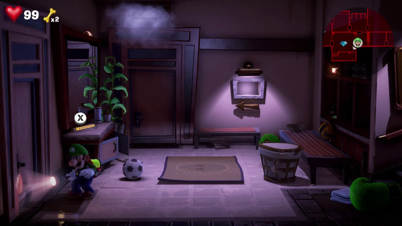 Luigi's Mansion 3 | Floor 13 All Gems Location (Fitness Center)