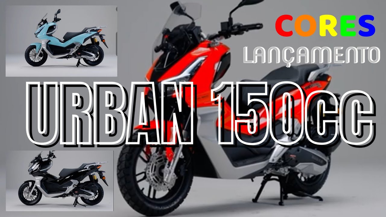 Incrível lançamento Urban 150cc Shineray