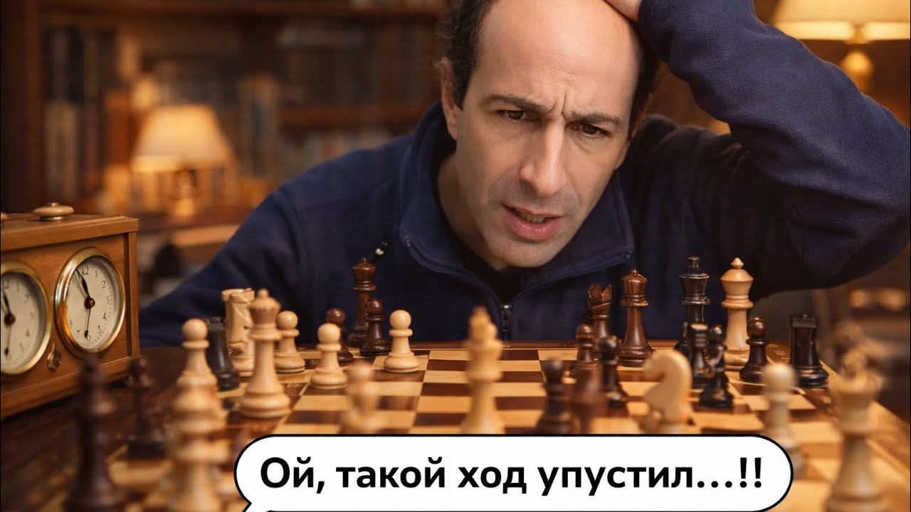 Ойй!! Такой ход упустил...!!! Александр Гельман 