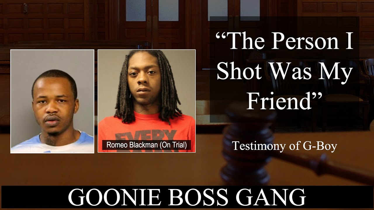 G Boy testimony Part 2 at Goonie Boss Gang Chicago Trial