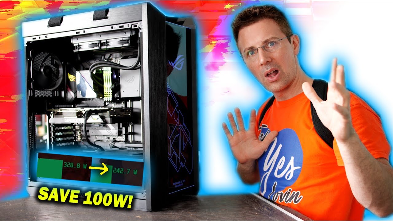 Сборка игрового ПК ASUS ROG Strix с RTX 3080 (с понижением напряжения)
