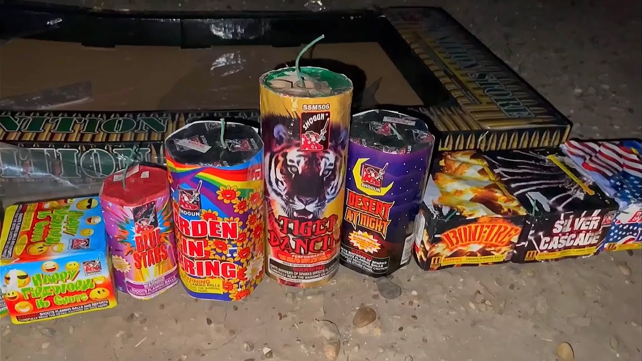 THIS FIREWORK ASSORTMENT WASN’T BAD…