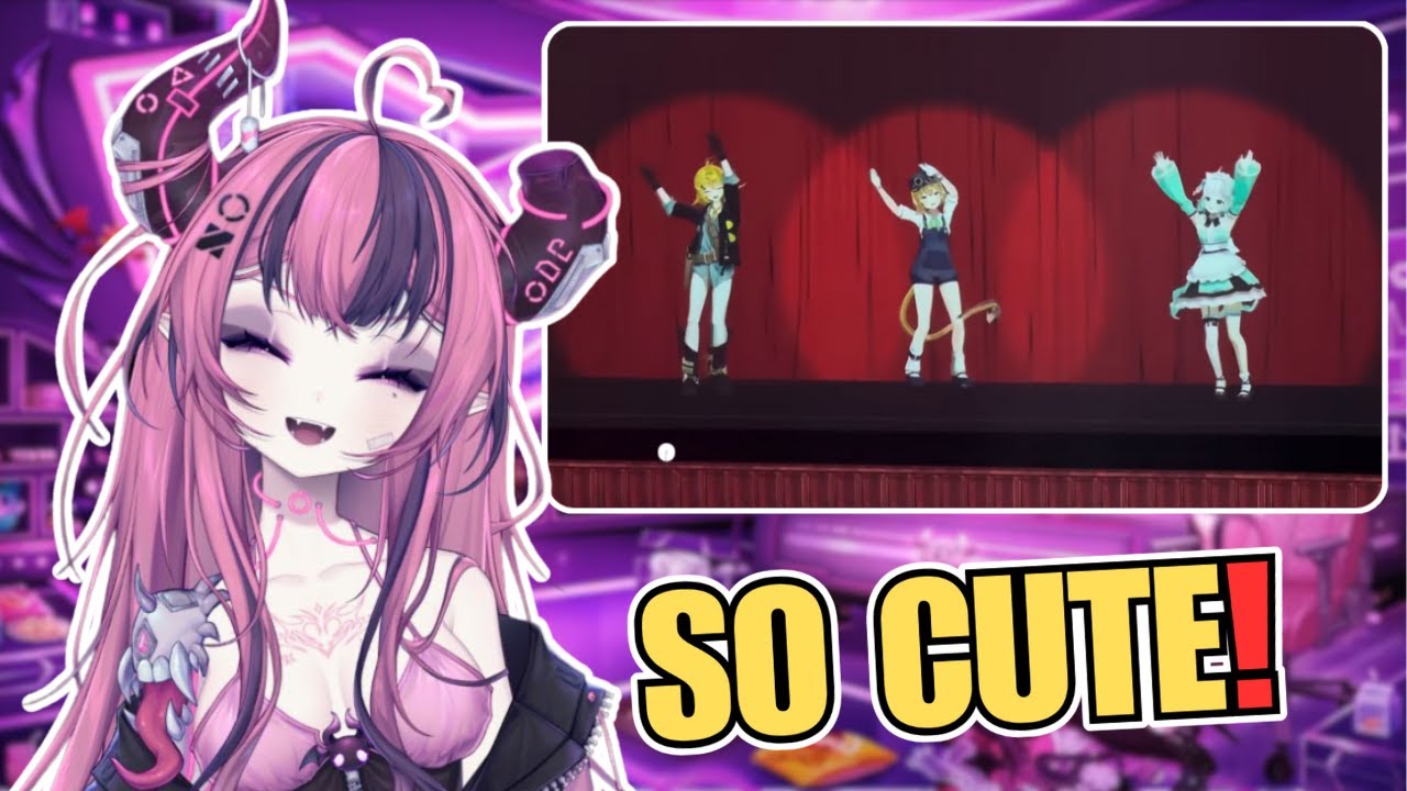 Ironmouse Reacts to Dokibird, Mint & Dooby performing in the Fantomethief Concert