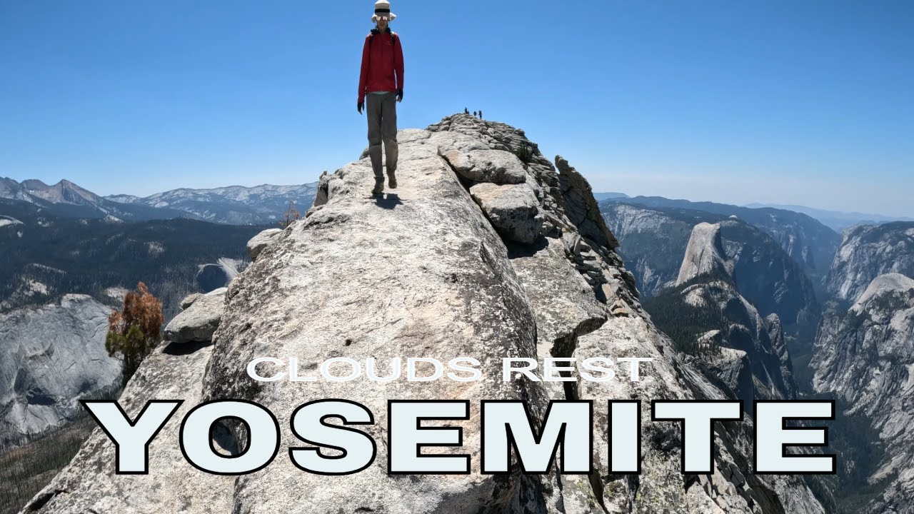 |4K| Hiking Clouds Rest from Tenaya Lake/Sunrise Lakes Trailhead Parking Lot| #Yosemite #Cloudsrest