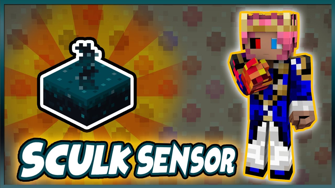 [TUTO]UTILISATION ET PRÉSENTATION SCULK SENSOR - MINECRAFT 1.19