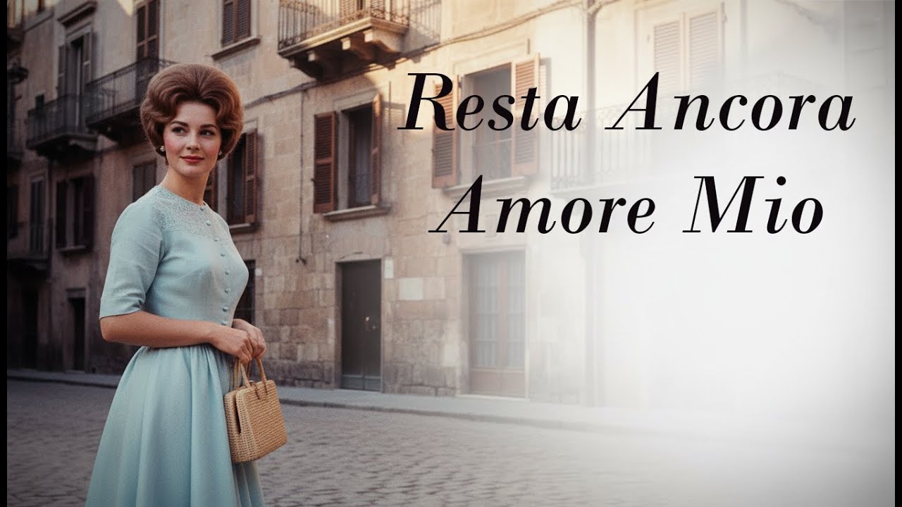 Resta Ancora, Amore Mio 🇮🇹 | Italian Vintage Love Song (1960s Pop)