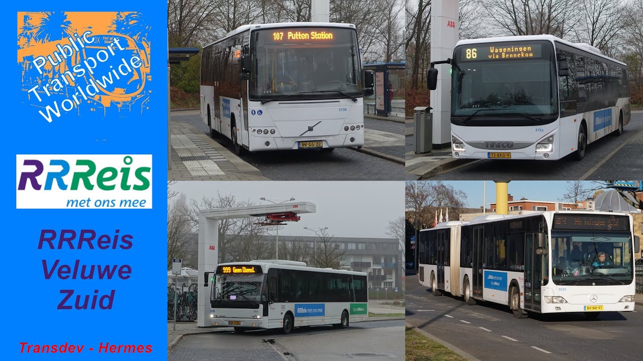 Rrreis Veluwe Zuid - met oude Transdev bussen