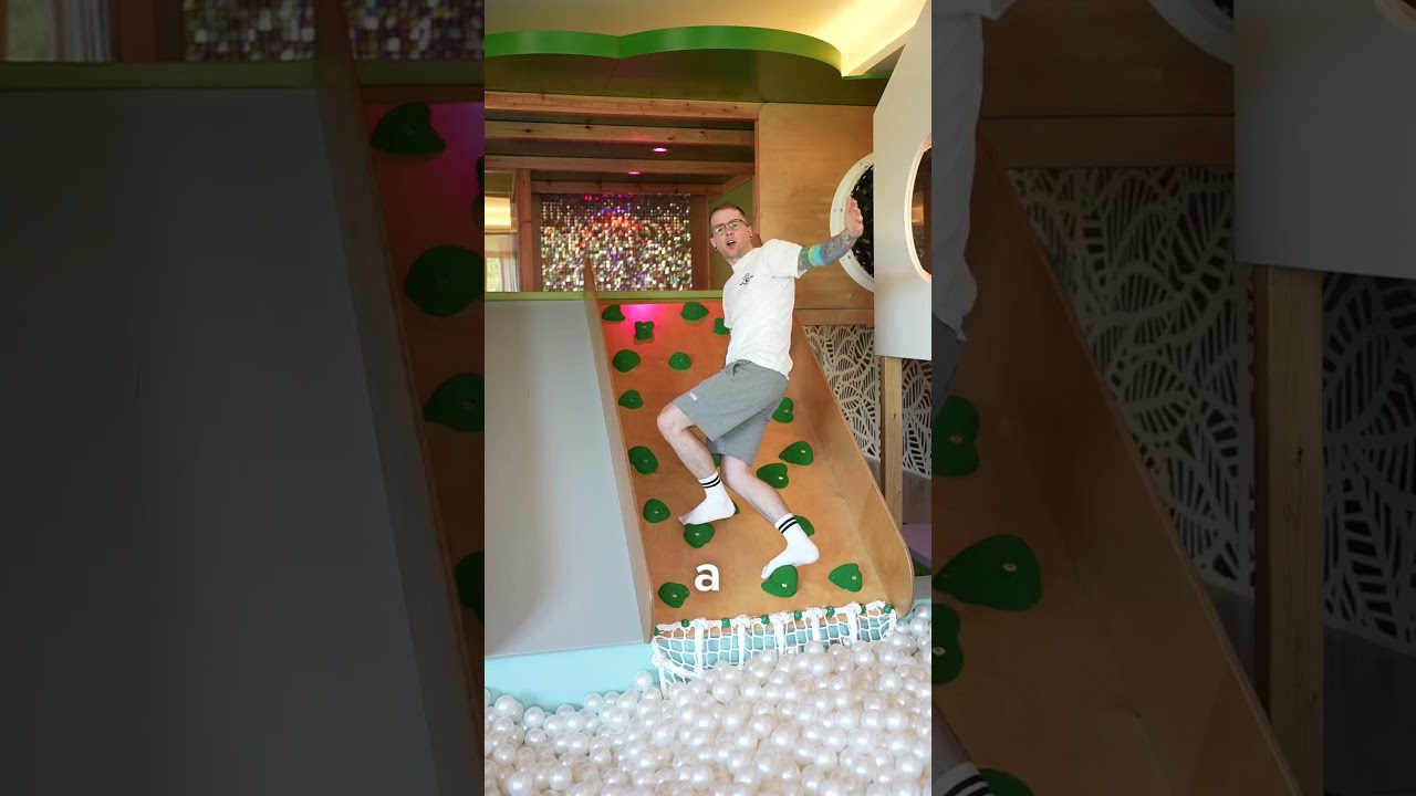 I Built A Playground In My House!