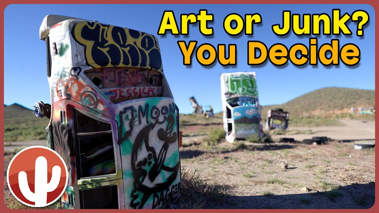 3 Surreal Desert Art Sites Made of Metal | Strange Sculptures & Abandoned Places