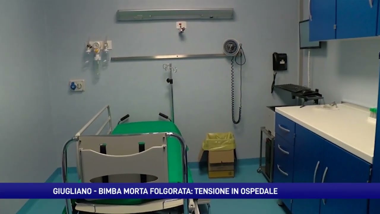 Bimba morta folgorata, tensione in ospedale: in 70 dal campo rom