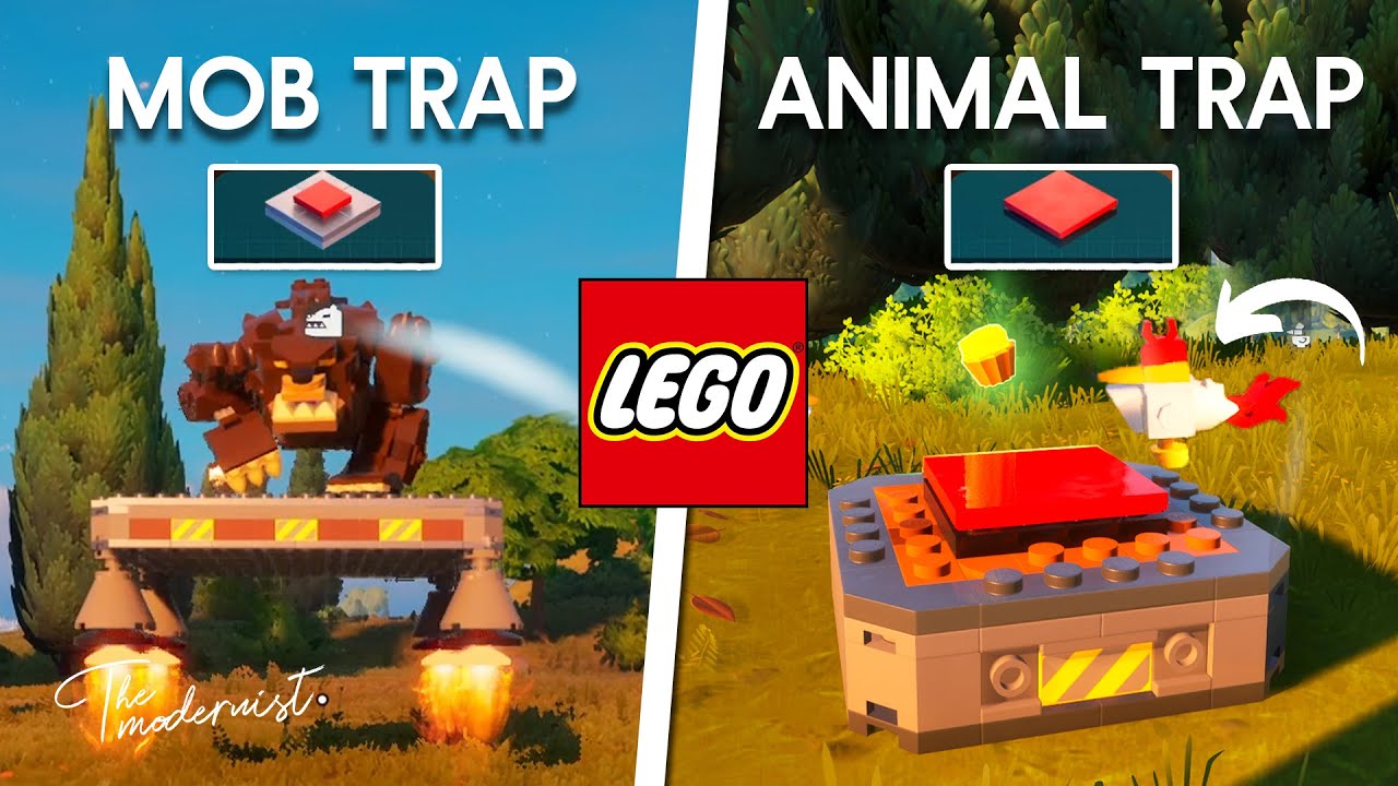 LEGO Fortnite: 3 TRAP Ideas using the NEW TOYS!