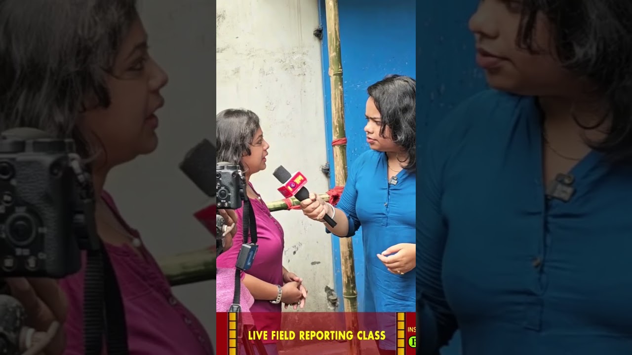 LIVE REPORTING CLASS. #journalismclasses #reportingclass #journalismcourse #livereportingclass