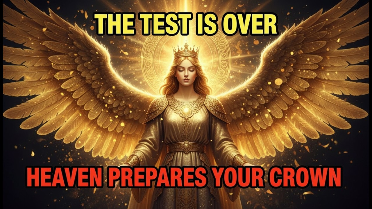 Chosen One: The Test Is Over‼️ At 3:33 AM, Heaven Prepares Your Crown — Divine Elevation Begins 💫👑