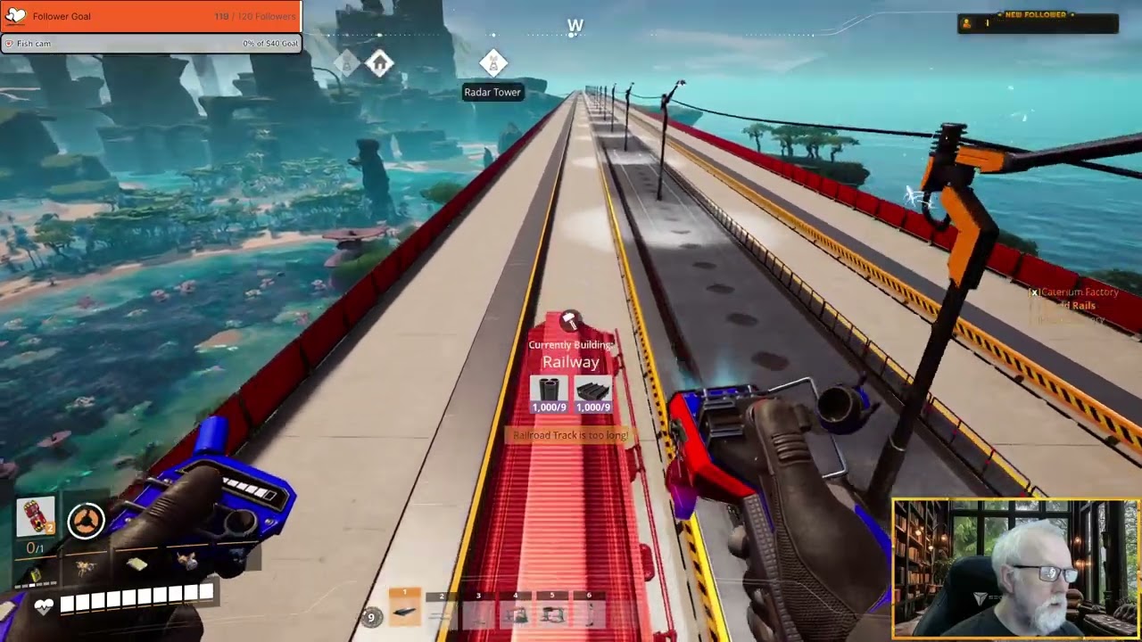 🎥🔥Finishing up the sky rail🎮✅