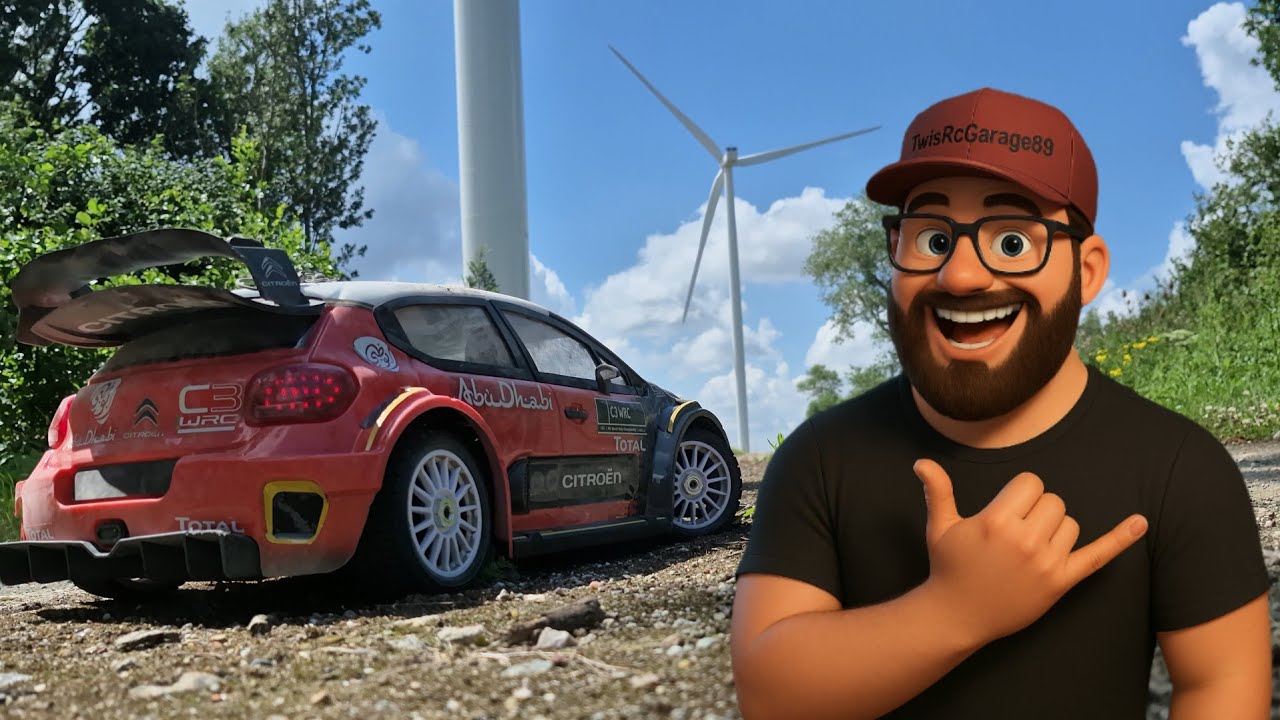New mjx 7th scale rally car on 6S POWER!!