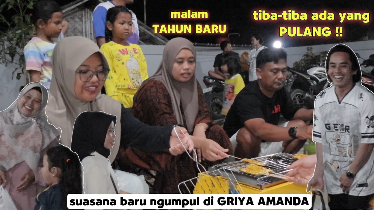 KEJUTAN !! Penyambutan malam tahun baru di GRIYA AMANDA