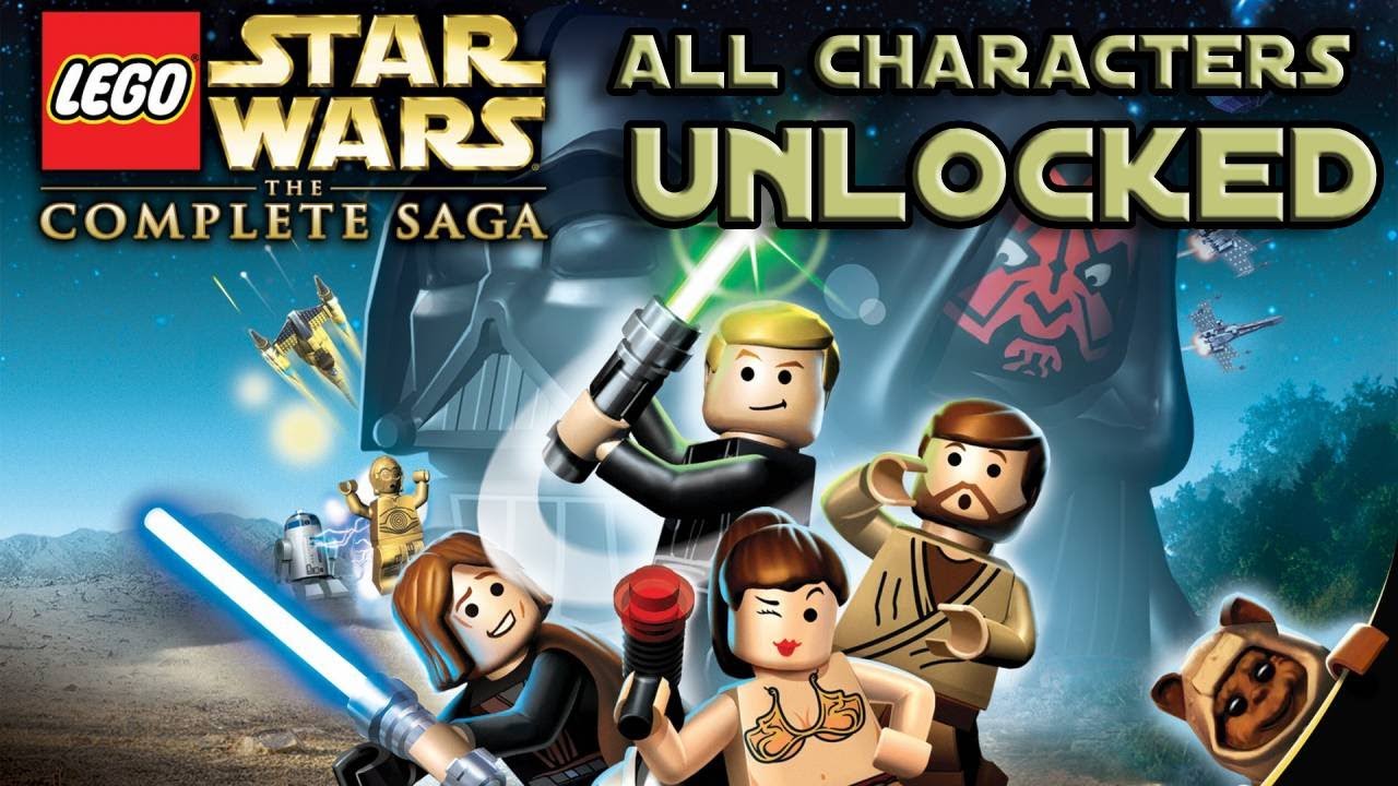 LEGO STAR WARS TCS - All Characters Unlocked