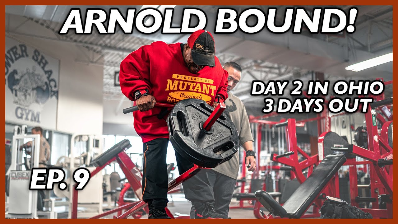 Day 2 In Ohio : 3 Days Out From The 2023 Arnold Classic Ep. 9  | Back & Bi's