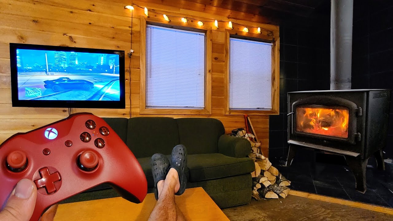 Cozy Off Grid Cabin Overnight