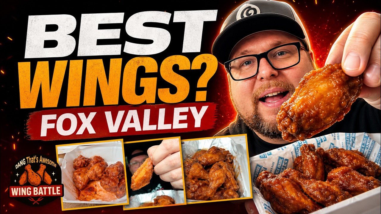 Trying Chicken Wings in Every City! Fox Valley, Wisconsin
