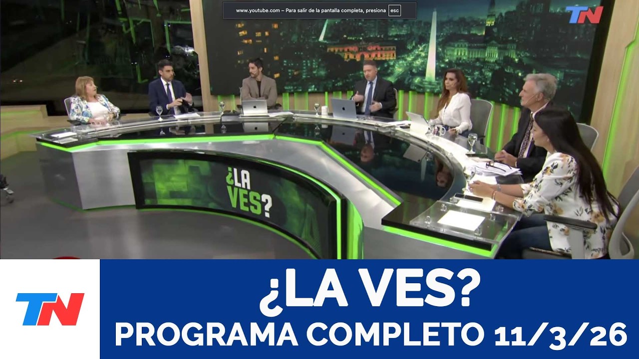 ¿LA VES? I Programa Completo, 11/3/26