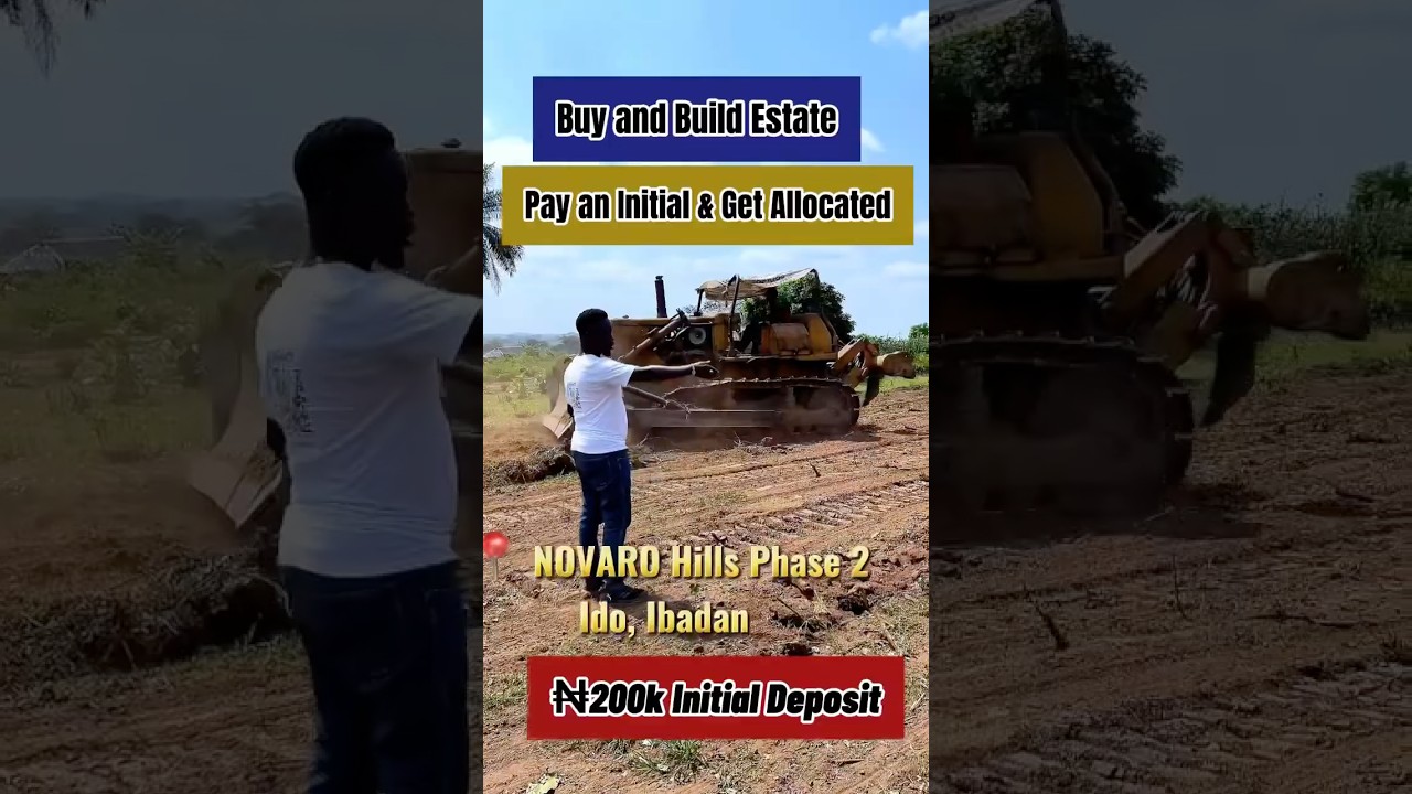 The Best Buy and Build Estate in Ibadan, Novaro Hills Estate phase 2 Ido Ibadan