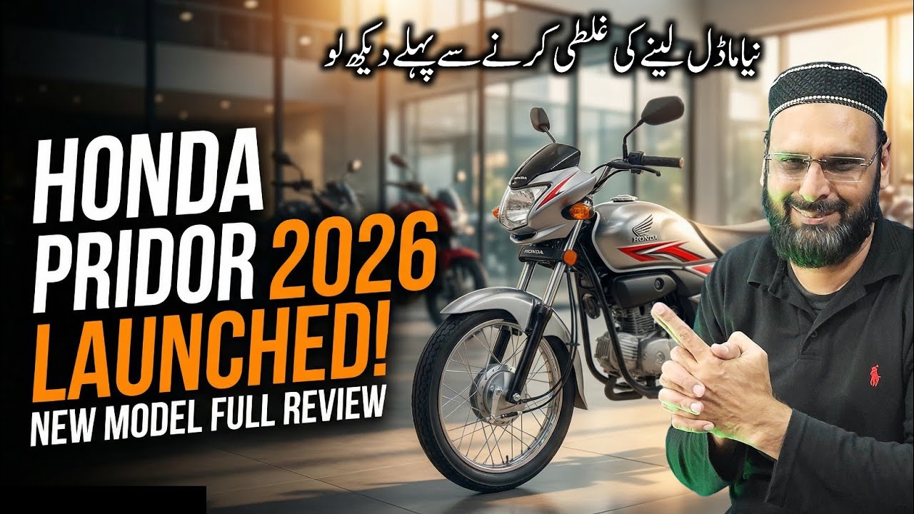 Honda Pridor 2026 Launched 😱 | New Model Full Review | Price, Specs & New Graphics!