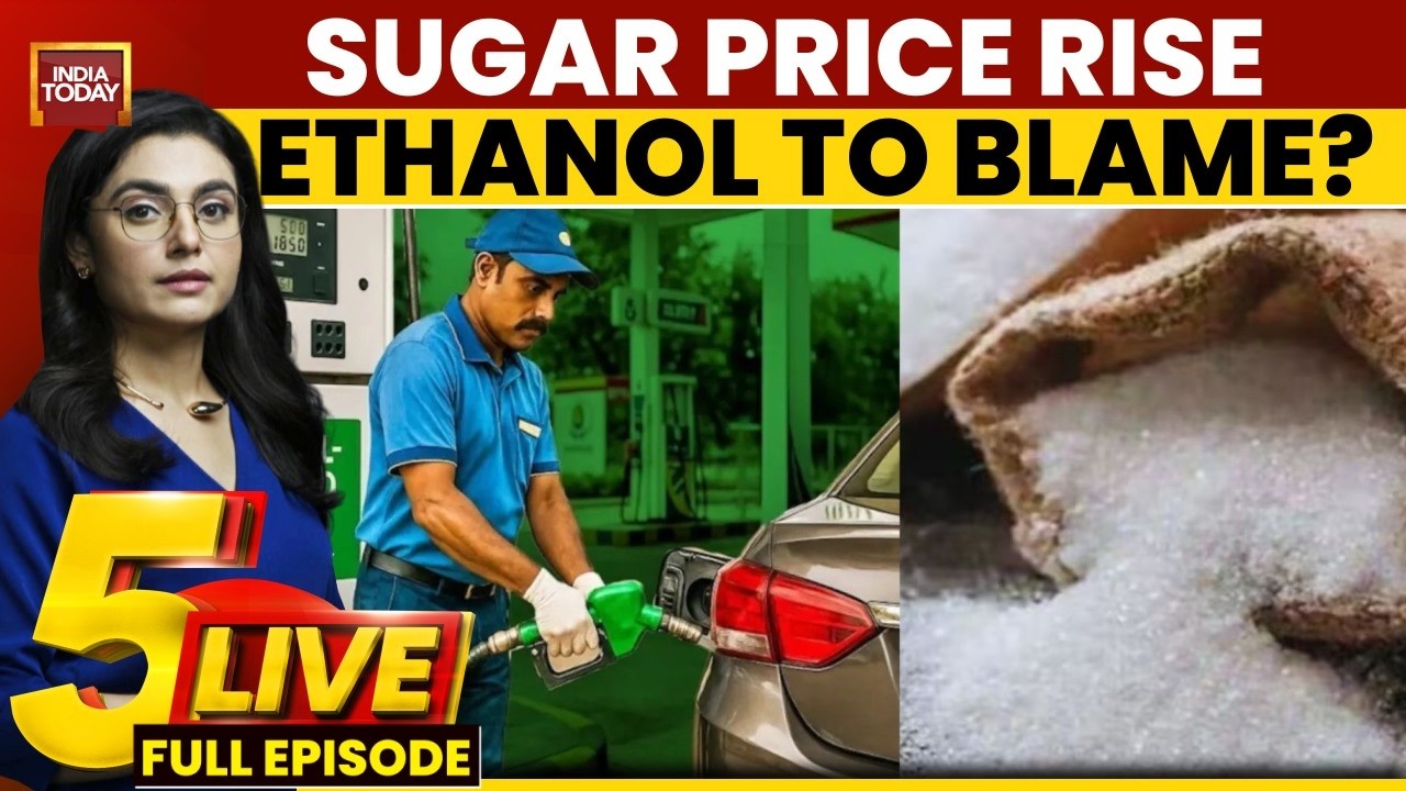 5Live: Sugar Price Rises To ₹65/kg, Onion Prices Jump | 3 Newborns Die In Maharashtra Hospital Fire