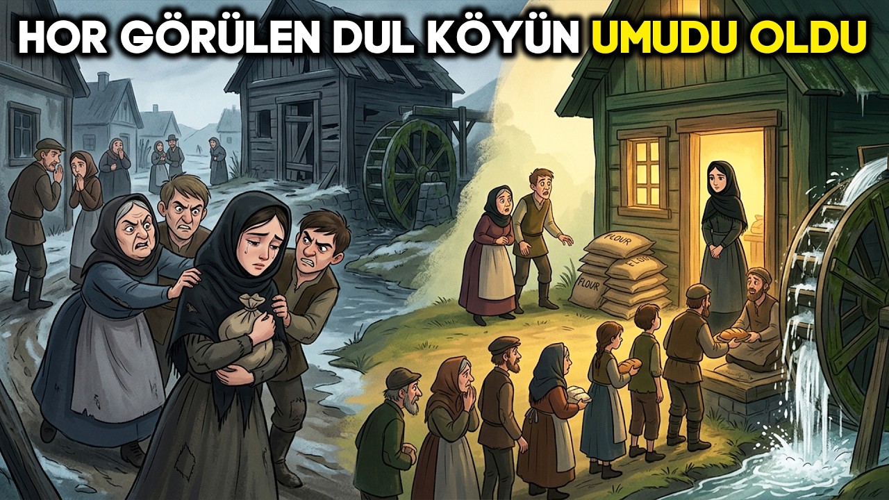 Genç Dulu Yıkık Değirmene Attılar... Gün Geldi O Değirmen Köyü Doyurdu