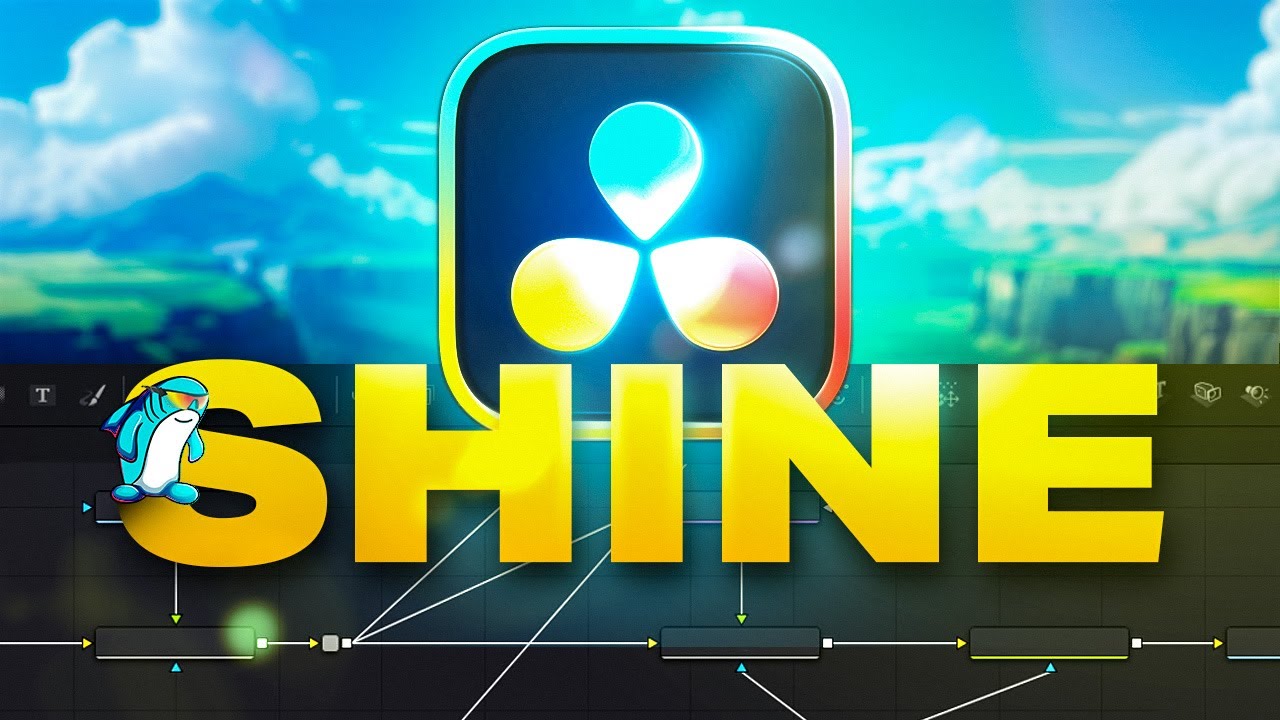 The Shine Effect (A Slightly More Advanced Version) | DaVinci Resolve