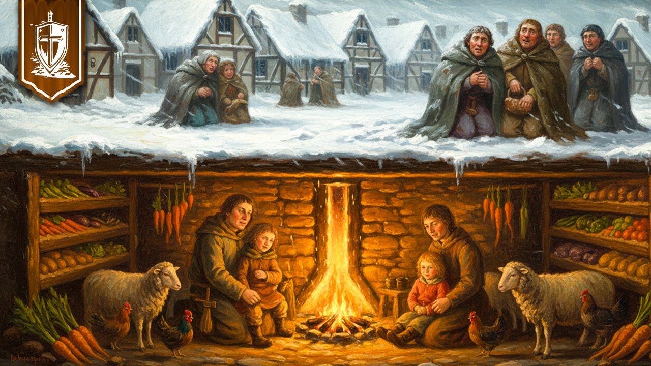 How Medieval People Built Underground Systems To Survive Winter