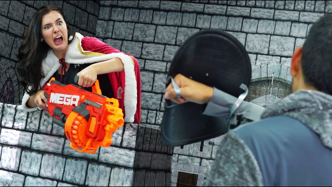 NERF Defend Your Castle Challenge! [Ep. 2]