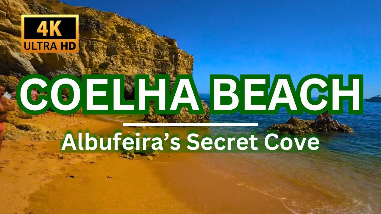 Amazing SECRET BEACH near Albufeira (We Found THIS in July!)