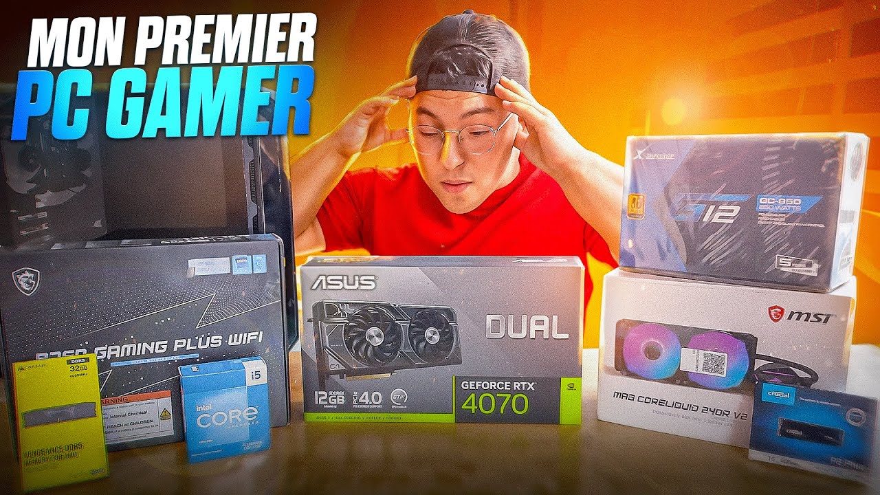 JE MONTE MON PREMIER PC GAMING !!! (il ne s'allume pas)