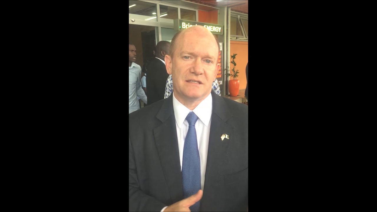 Sen. Christopher Coons after his visit to Egbin Power Plant #USCongressionalDelegatesInLagos