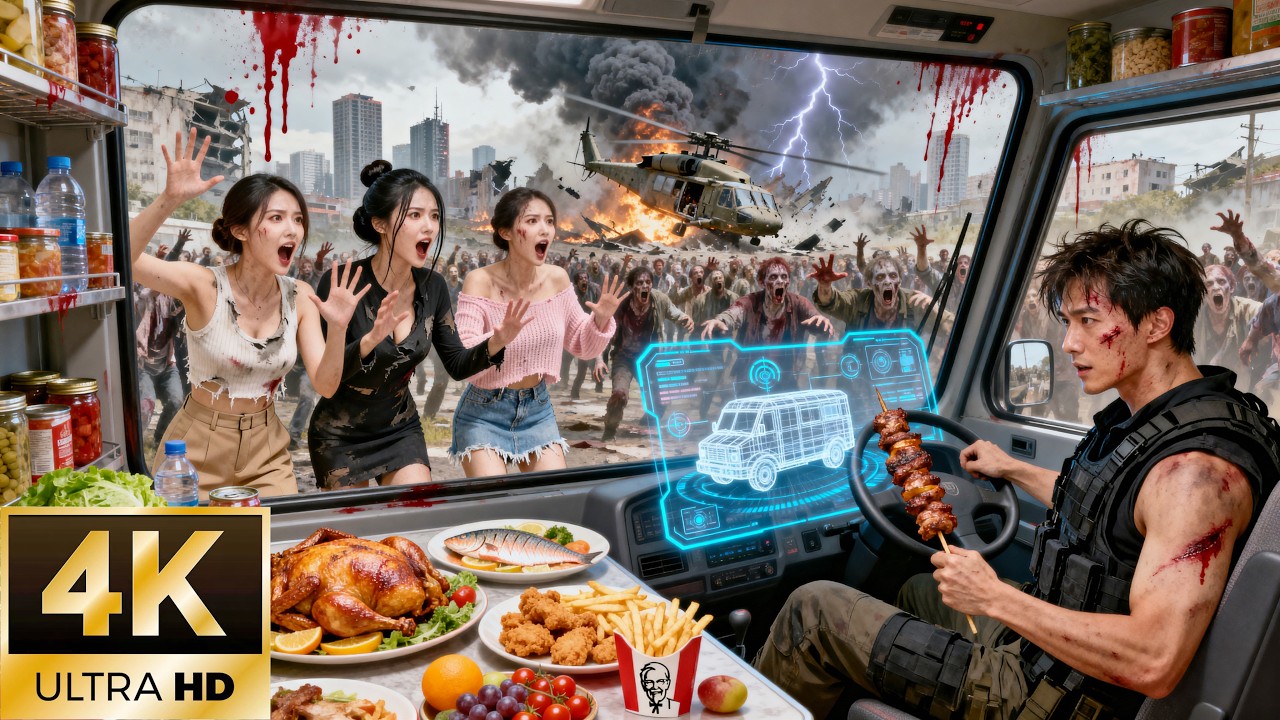 Left to Die in the Zombie Apocalypse! Reborn With an RV System, He Evolves Into the Apocalypse King!