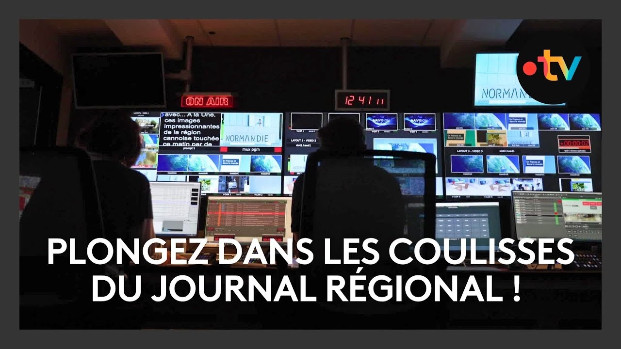 🎥✨ Plongez dans les coulisses du journal régional !
