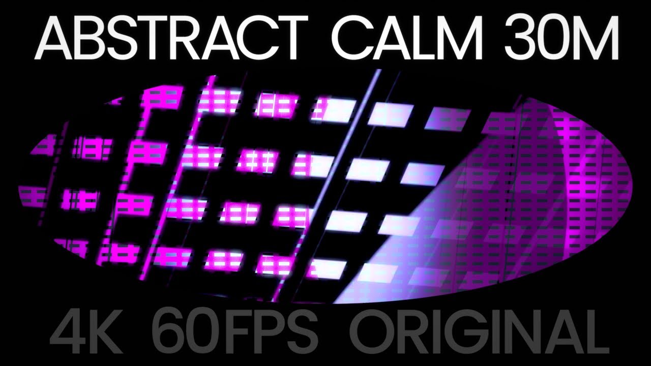 Layered Matrix &ndash; 30 minutes of hand-made abstract calm in 4K 60fps