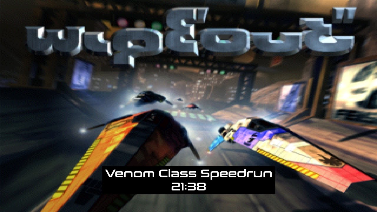 Wipeout - Venom Championship Speedrun - 21:38 (NTSC)